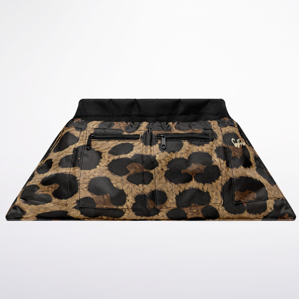 Untamed &amp; Unbothered in Brown Leopard Garden Harvest Bag