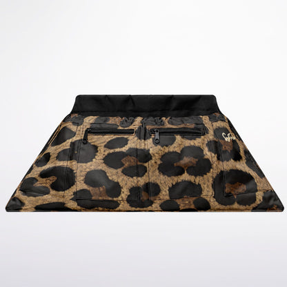 Untamed &amp; Unbothered in Brown Leopard Garden Harvest Bag