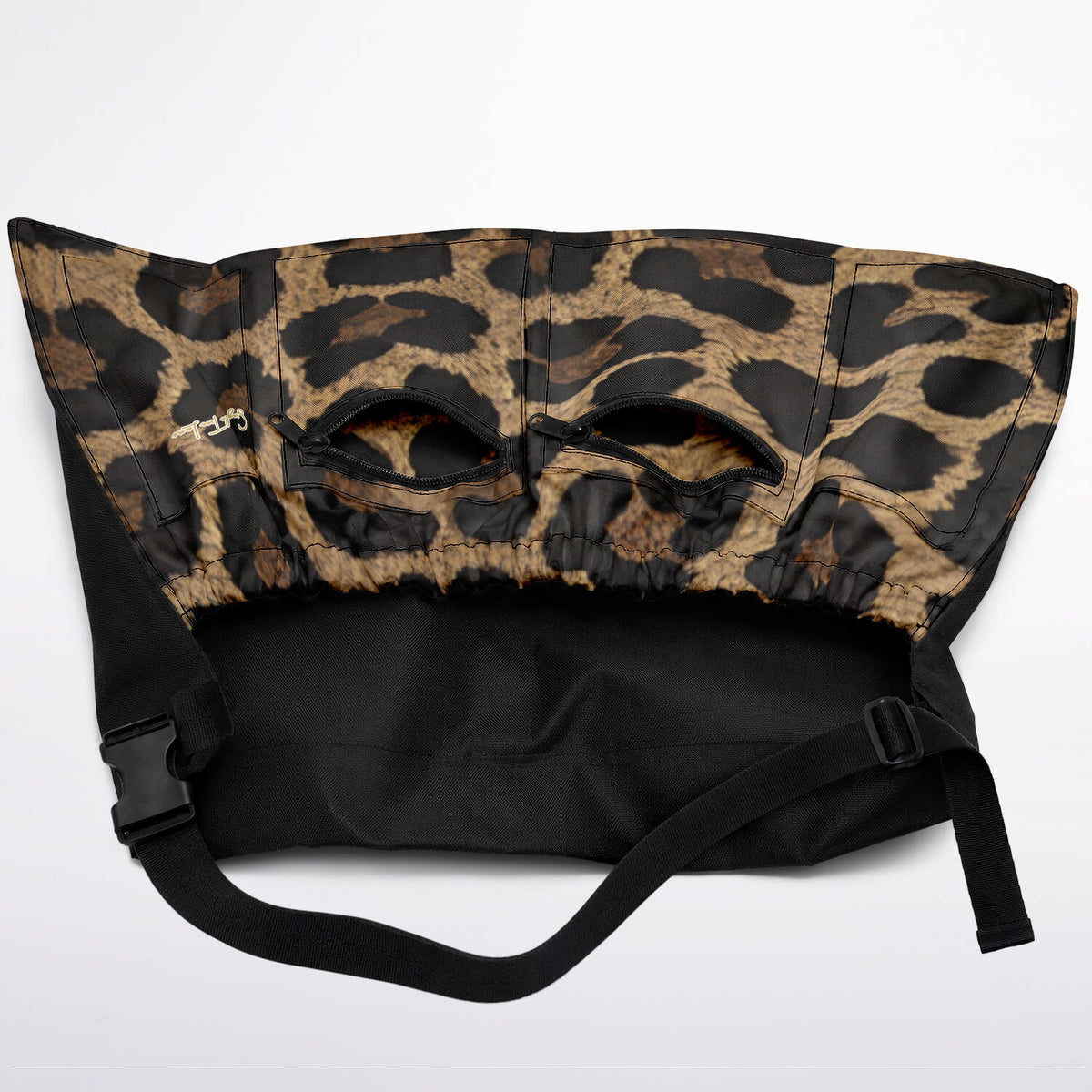 Untamed &amp; Unbothered in Brown Leopard Garden Harvest Bag