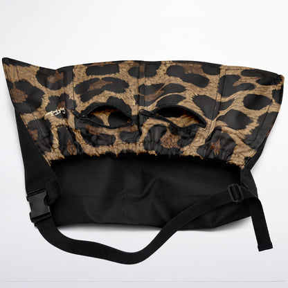Untamed &amp; Unbothered in Brown Leopard Garden Harvest Bag