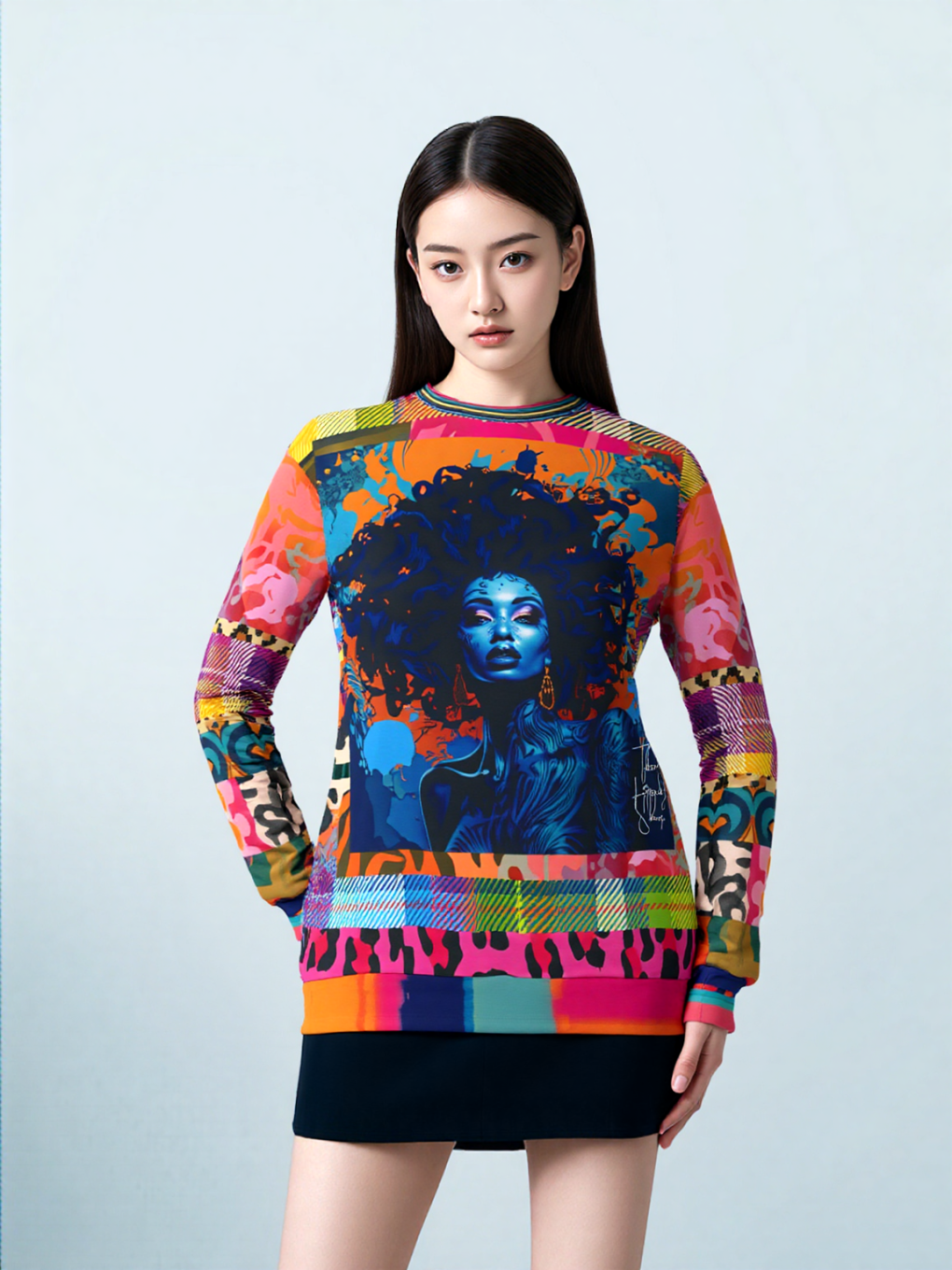 Untouched Beauty of Medusa Unisex Sweatshirt (Gold Label)