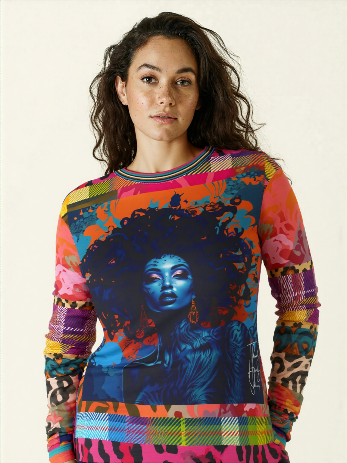 Untouched Beauty of Medusa Unisex Sweatshirt (Gold Label)