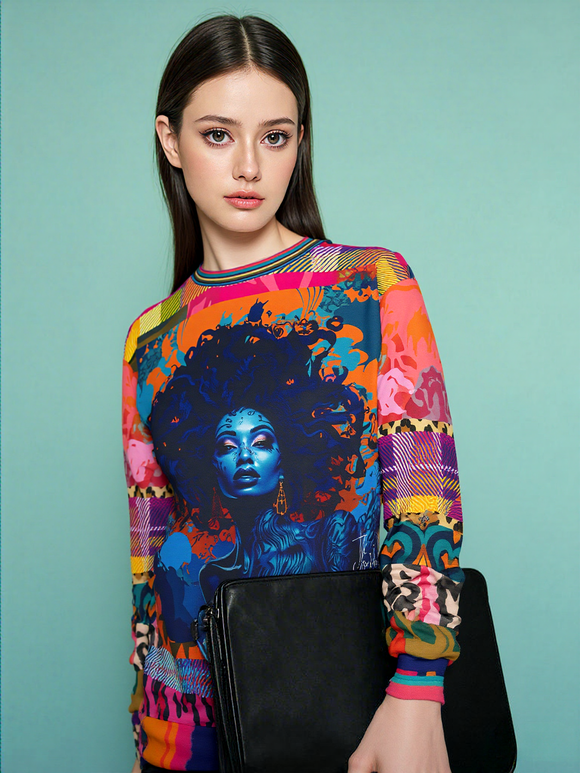 Untouched Beauty of Medusa Unisex Sweatshirt (Gold Label)