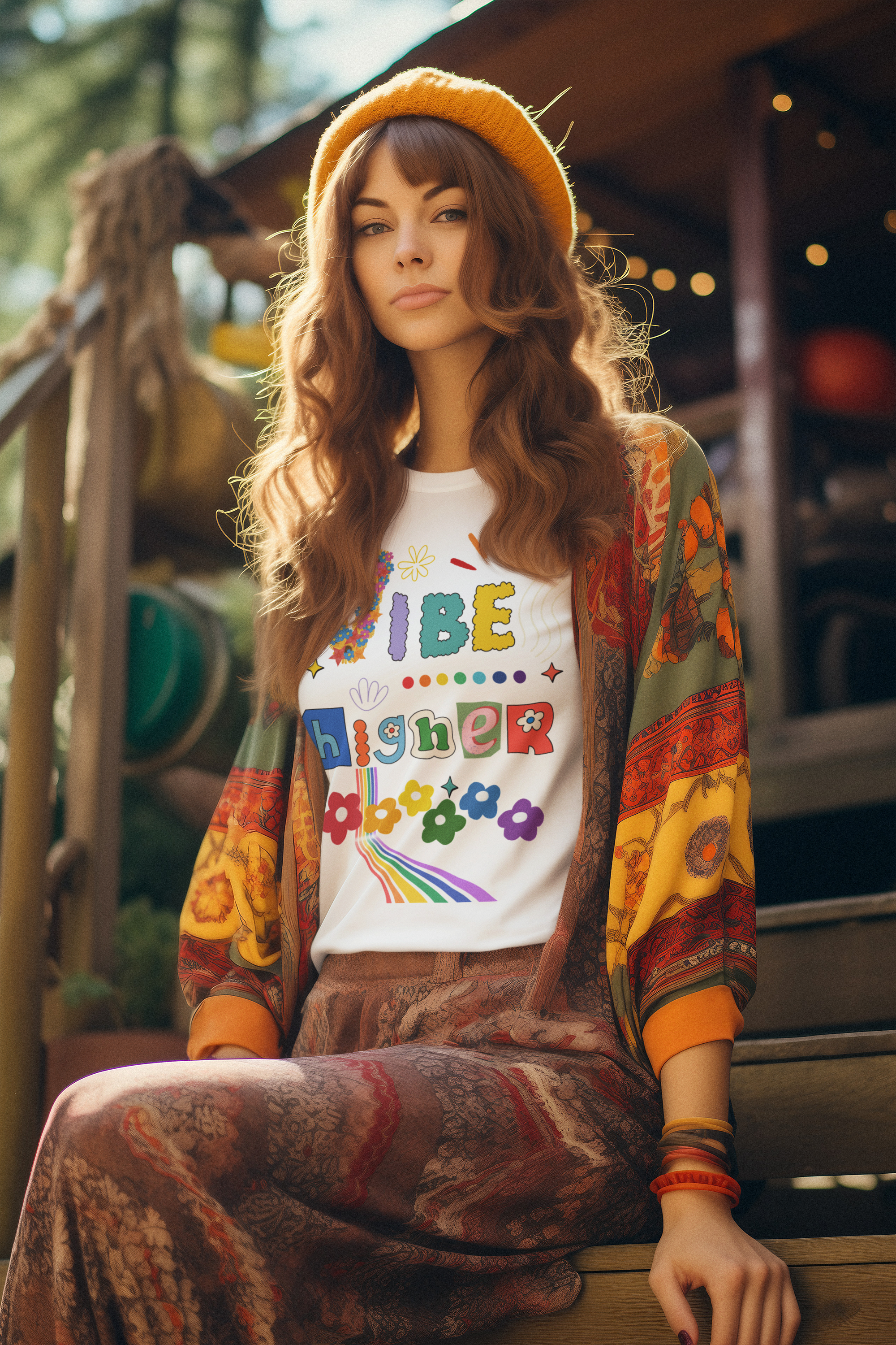 Vibe Higher Little Nuggies Short Sleeve Tee