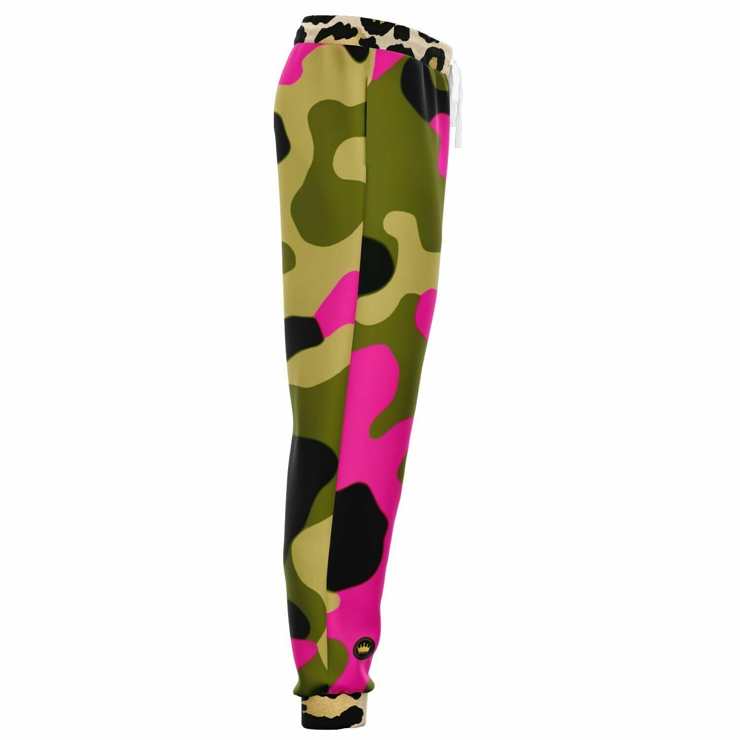 West Hollywood Pink Eco-Poly Camo Unisex Joggers