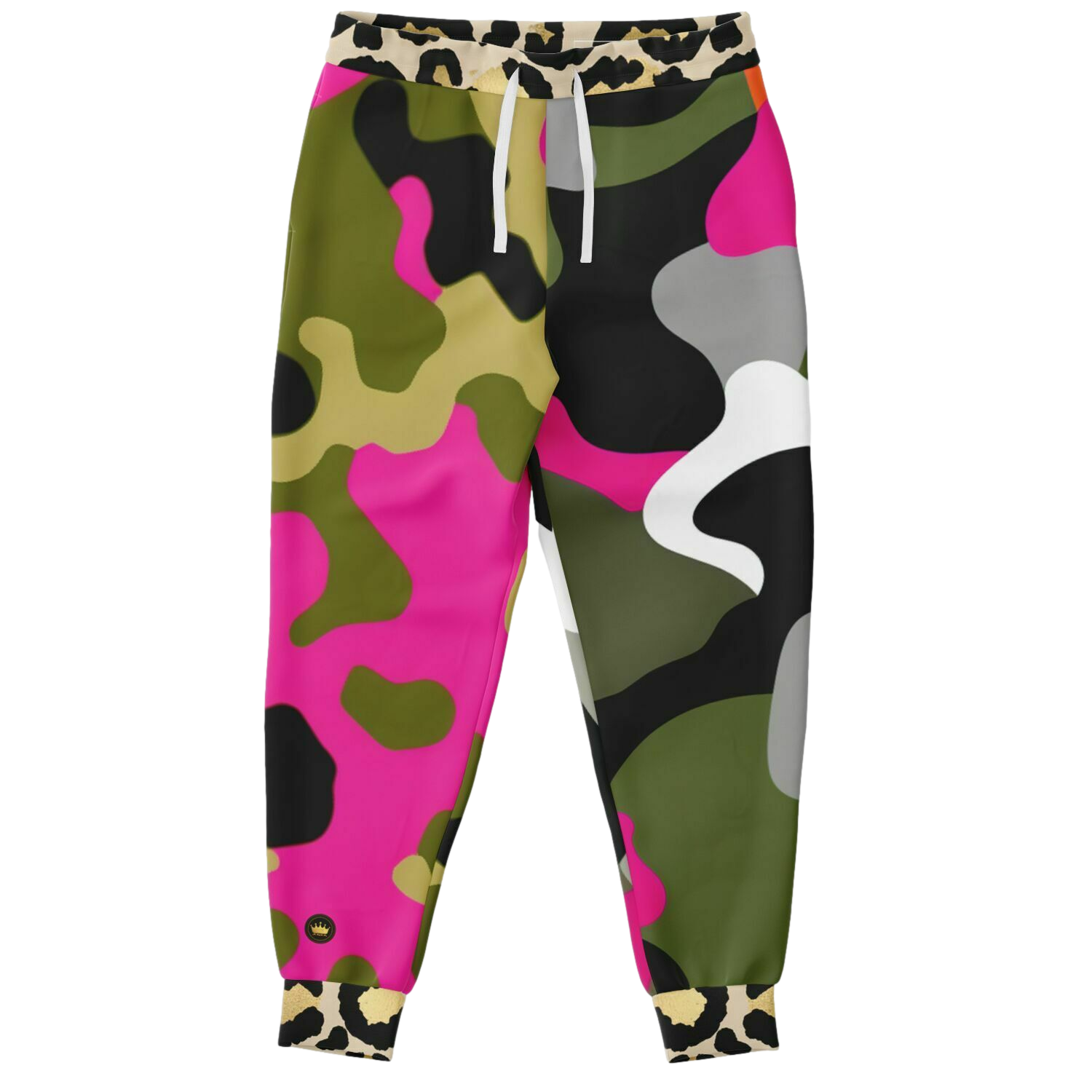 West Hollywood Pink Eco-Poly Camo Unisex Joggers