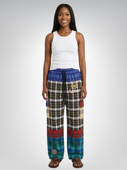 Who’s Plaid You’re Plaid Varsity Cargo Pants